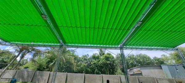 Mái Bạt  Xếp ĐỒNG THÁP
